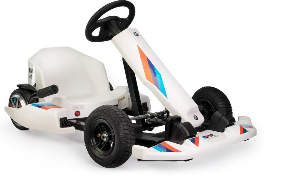 Elektrische kinderauto-BMW GOkart-BluetoothspeakersLEDwielen, Enlèvement ou Envoi, Comme neuf, Moteur