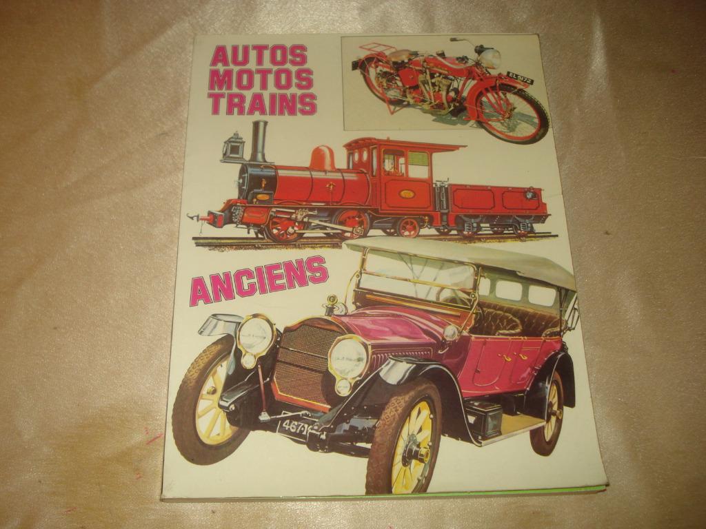 Livre sur les Autos, les Motos et les Trains d'Autrefois, Livres, Enlèvement ou Envoi, Utilisé, Autres marques