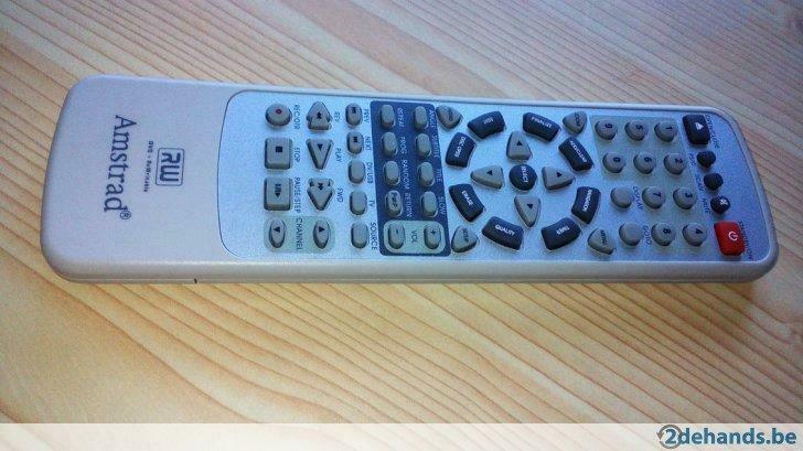 Afstandsbediening Amstrad  DVD + rewritable, Ophalen of Verzenden, Nieuw