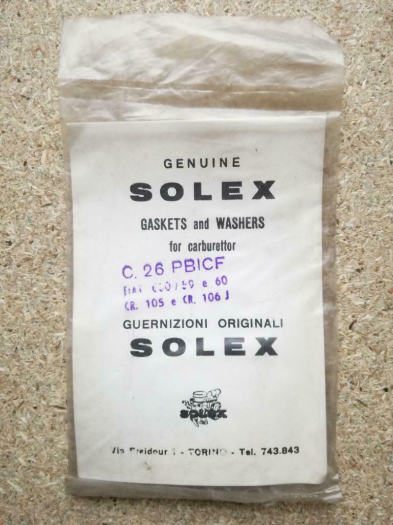 FIAT 600  - KIT DE JOINTS CARBU SOLEX - NEUF, Autos : Pièces & Accessoires, Envoi, Neuf, Fiat