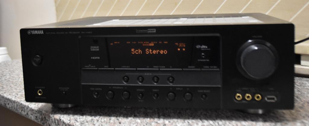 Yamaha natural sound reciever RX V463, Audio, Tv en Foto, Overige systemen, 70 watt of meer, Zo goed als nieuw, Ophalen