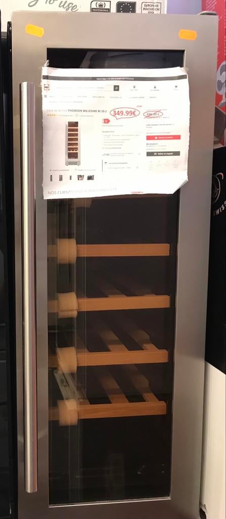 Wijnkelder vanaf 179€ met garantie, Nieuw