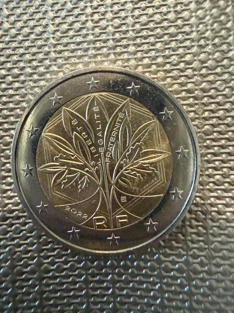 2 euro vrijheid gelijkheid broederschap 2022, Ophalen of Verzenden, 2 euro
