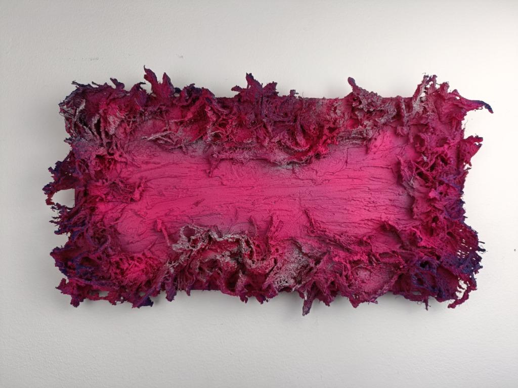 Pink Mirror, Antiek en Kunst, Ophalen of Verzenden