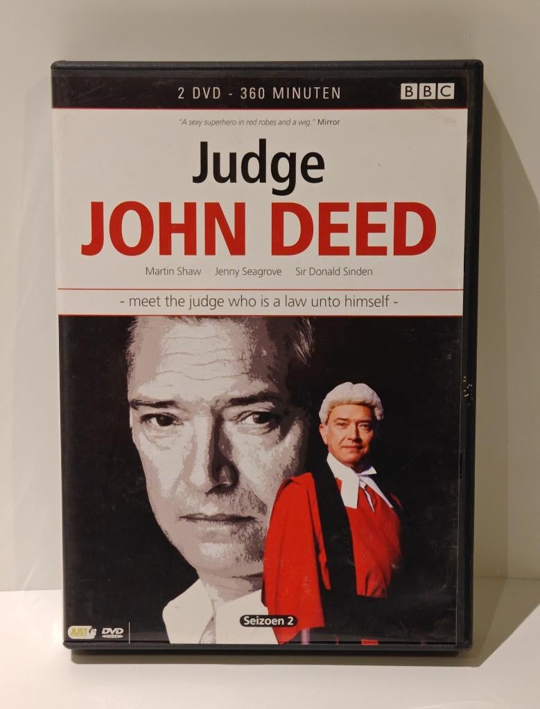 Judge John Deed – Seizoen 2 | DVD Box (2 DVD’s) | BBC Drama, Alle leeftijden, Ophalen of Verzenden, Zo goed als nieuw, Drama