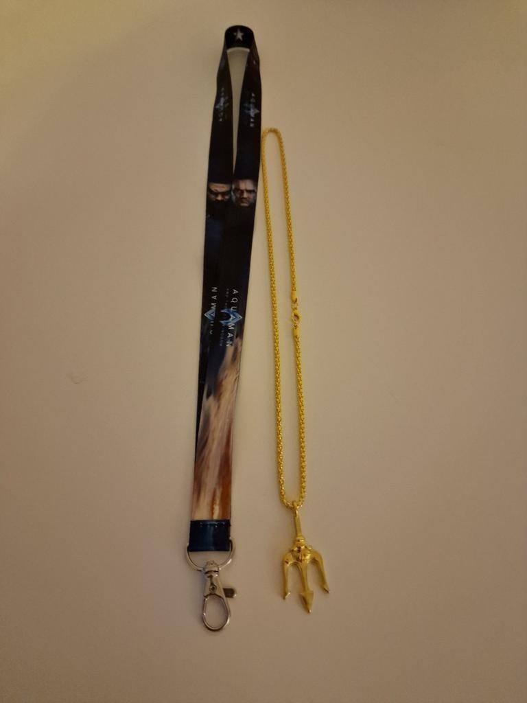 Collier et dentelle Aqua Man, Enlèvement, Neuf