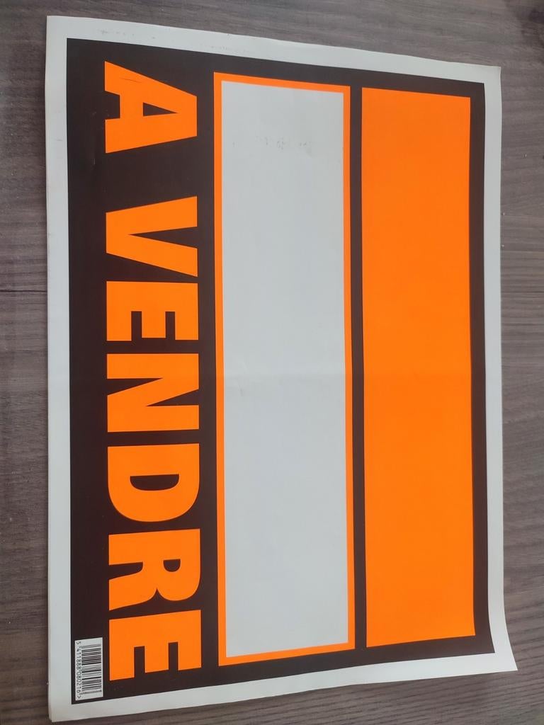 Set van 10 officiële TE KOOP posters, Ophalen, Zo goed als nieuw