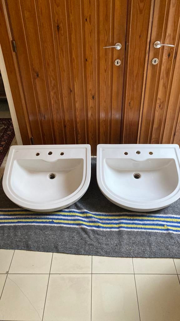 Retro lavabo’s in perfecte staat, Bricolage & Construction, Enlèvement, Utilisé