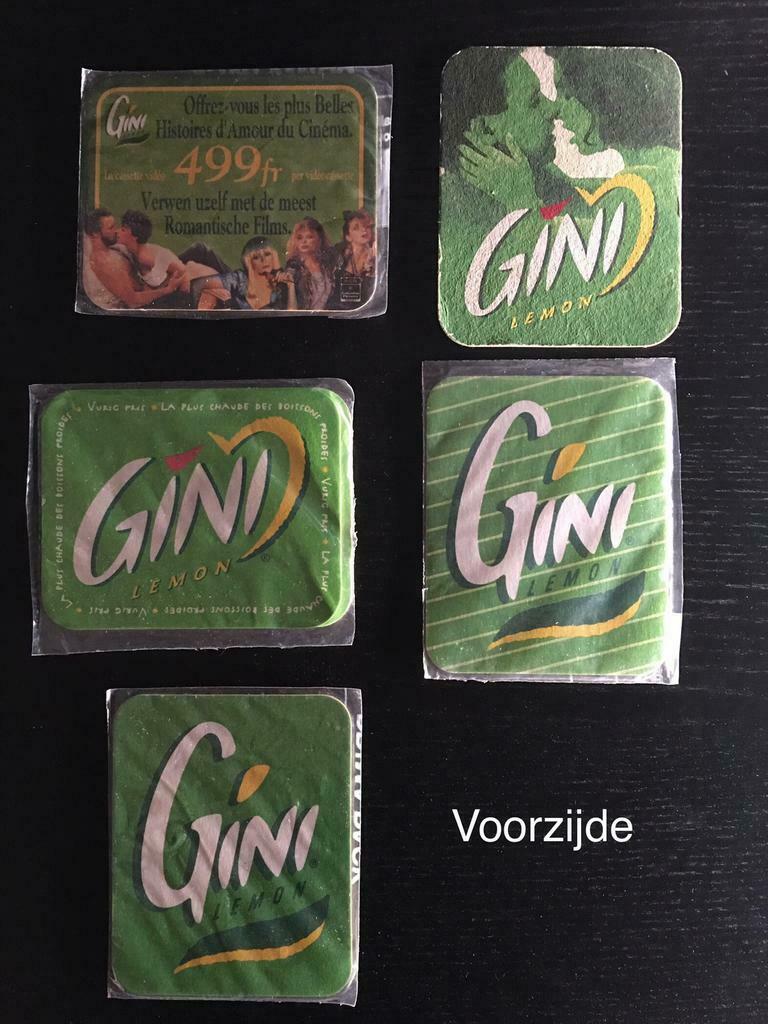 Bierviltjes GINI, Ophalen, Gebruikt, Viltje(s)