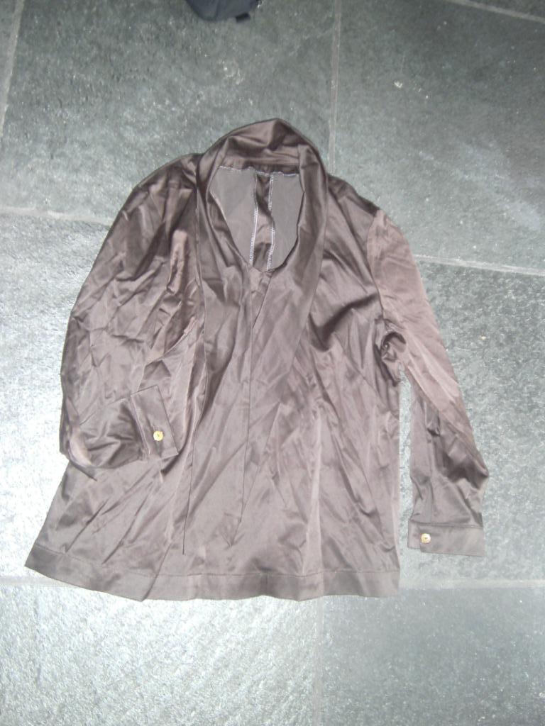 bloes dames vintage bruin large, Ophalen of Verzenden, Maat 42/44 (L), Bruin