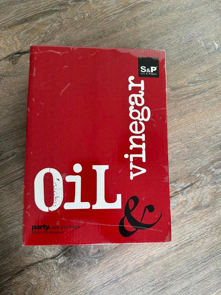 Oil & Vinegar set - S&P - 500ml, Huis en Inrichting, Ophalen of Verzenden, Nieuw