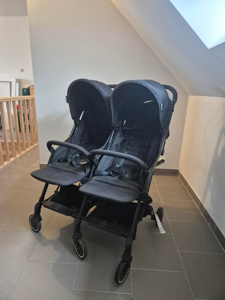 Duo kinderwagen te koop, Kinderen en Baby's, Tweelingen en Meerlingen, Ophalen, Gebruikt, Kinderwagen of Buggy