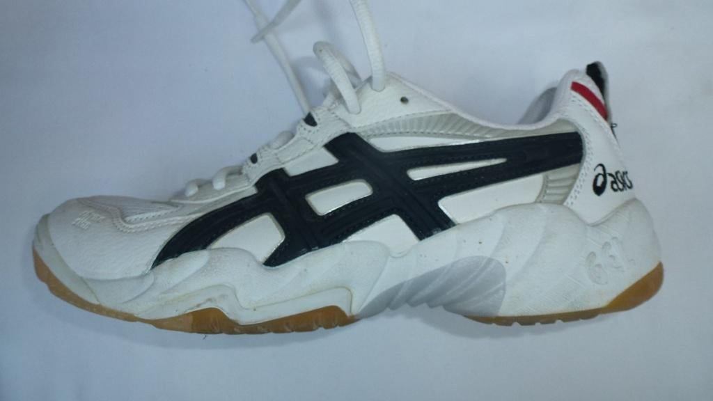 Espadrilles Asics, Enlèvement ou Envoi, Chaussures de sports, Porté, Blanc