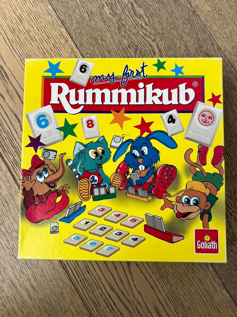 Rummikub Junior, Hobby en Vrije tijd, Ophalen of Verzenden, Zo goed als nieuw