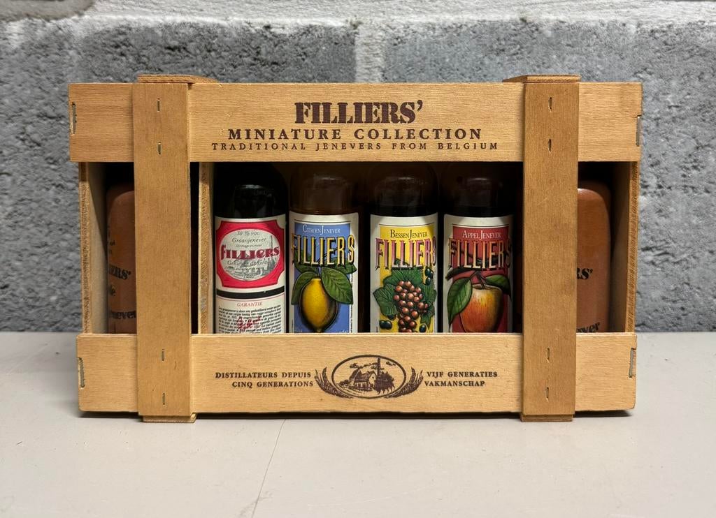 Miniatuur flesjes alcohol, Ophalen