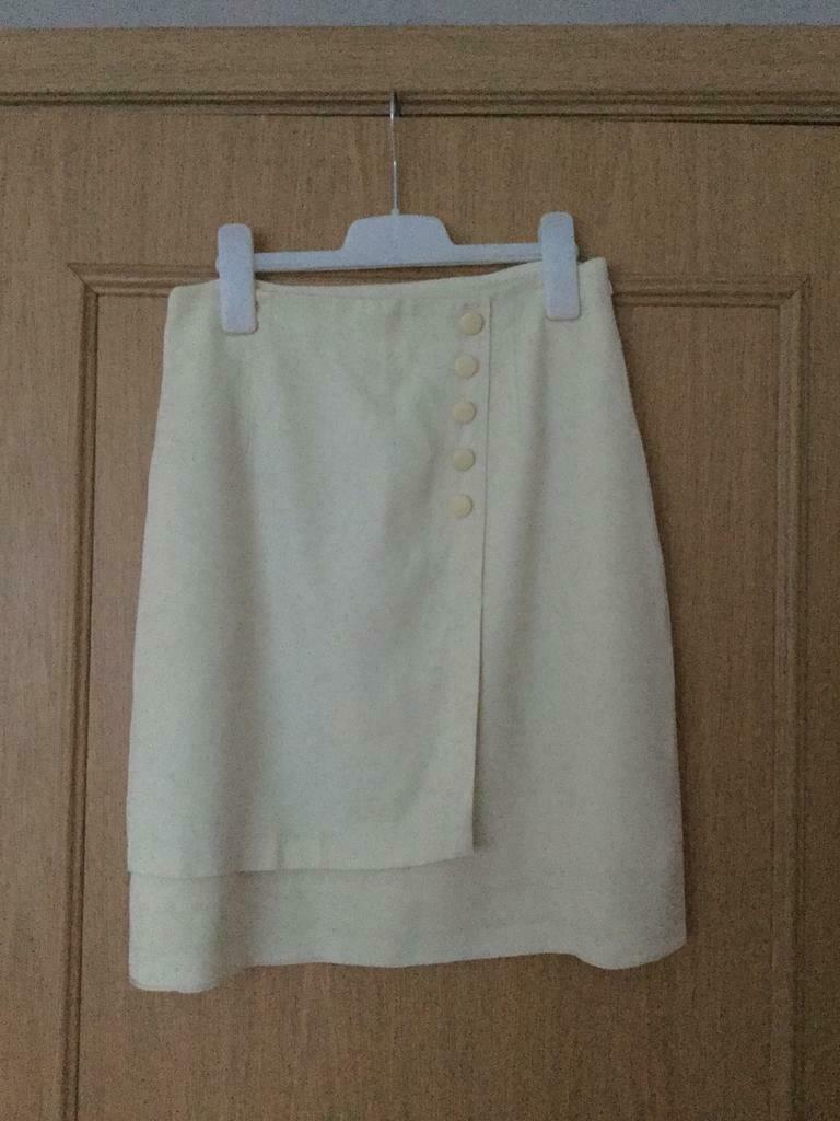 Très Belle jupe beige, Taille 38/40 (M), Enlèvement ou Envoi, Comme neuf, Au-dessus du genou