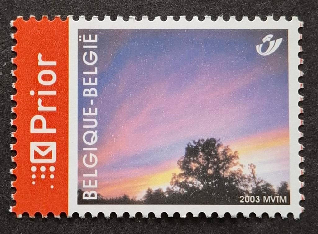 België: OBP 3310 ** Rouwzegel 2004., Postzegels en Munten, Frankeerzegel, Ophalen of Verzenden, Zonder stempel, Postfris