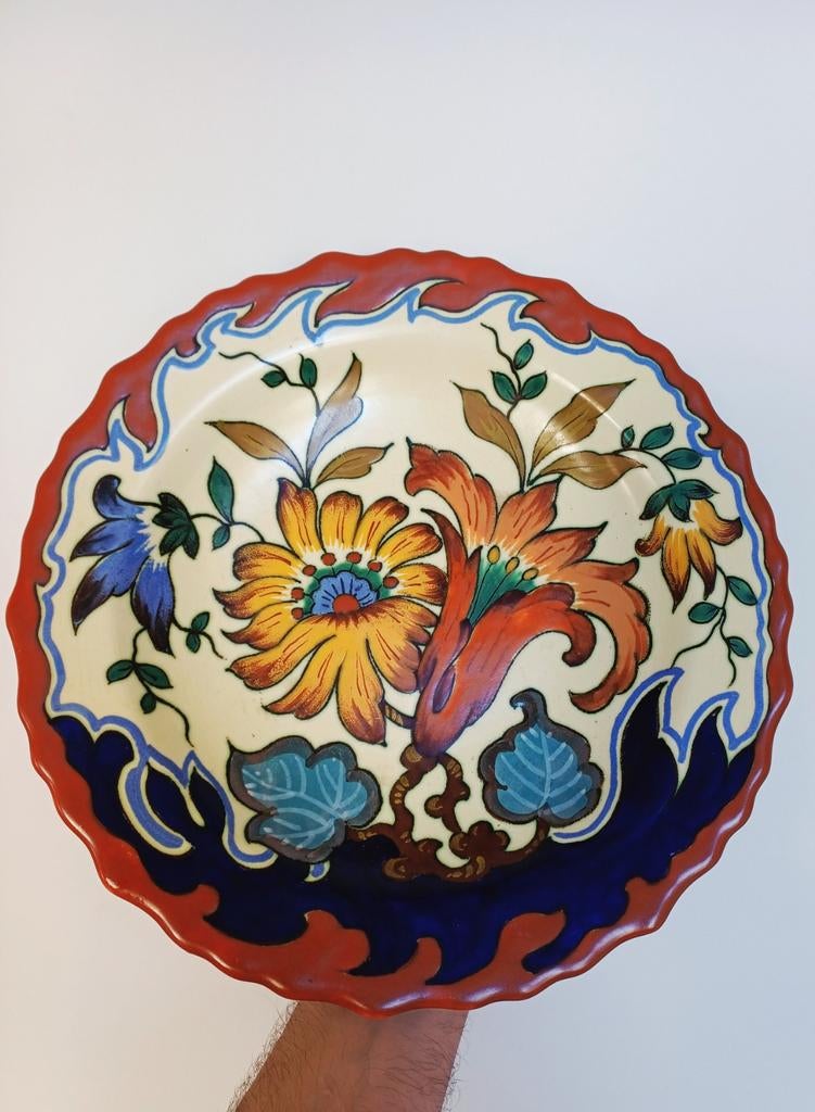 Plateel Gouda sierbord, Ophalen of Verzenden