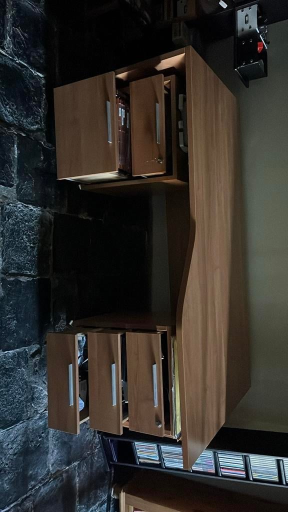 Bureau + 2 ladenblokken op wielen, Huis en Inrichting, Ophalen, Gebruikt