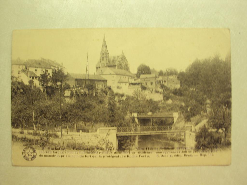 49309 - ROCHEFORT - PANORAMA ET PONT DES RECOLLETS, Collections, Cartes postales | Belgique, Enlèvement ou Envoi