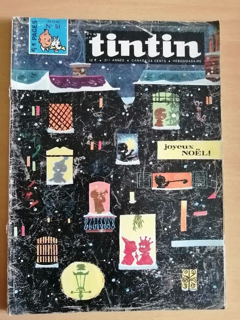 Le journal de Tintin numéro 51 - Spécial Noel 1966, Enlèvement ou Envoi, Journal