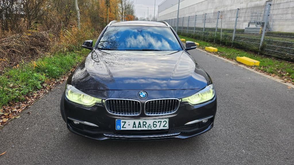 Bmw 318 dA * Exclusif * 12/2015 * Cuir *Automatique * 179 km, Autos, BMW, Entreprise, Achat, Série 3, ABS, Phares directionnels