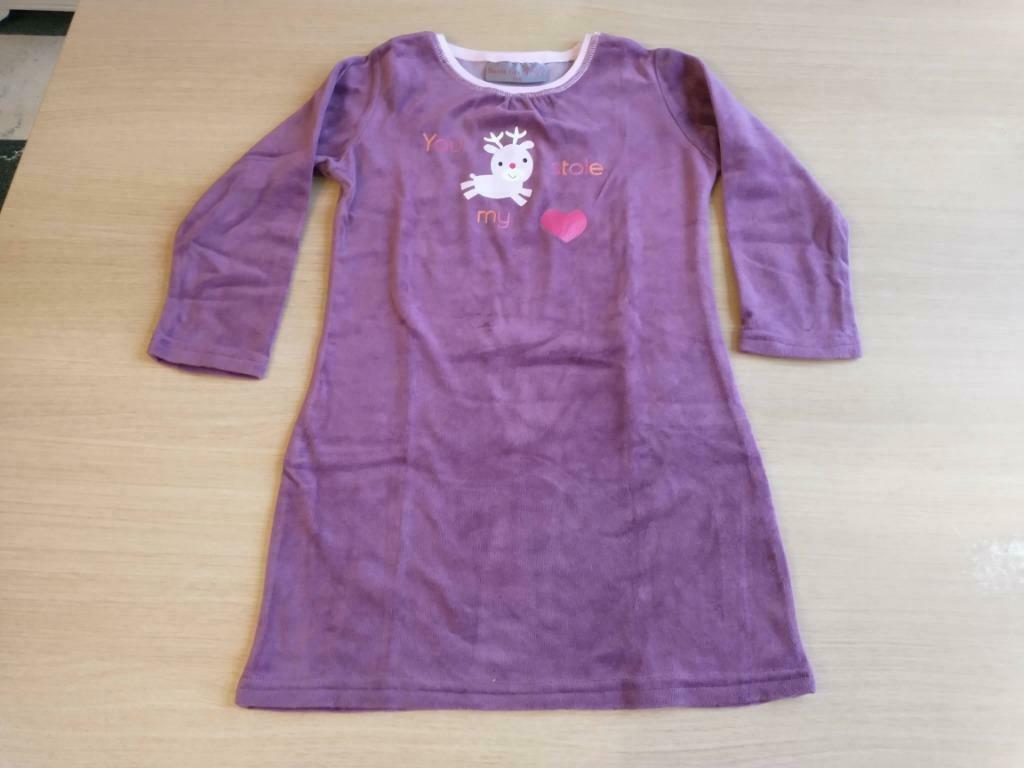 Velours slaapkleedje - Nonito kids - maat 110, Enlèvement ou Envoi, Comme neuf, Vêtements de nuit ou Sous-vêtements, Fille
