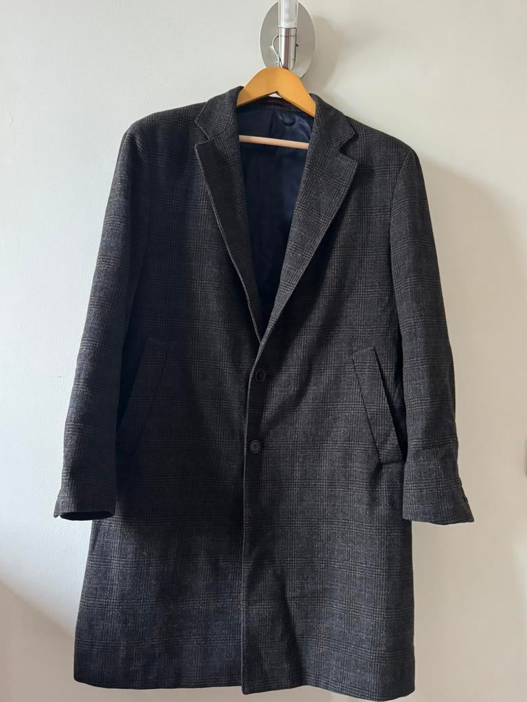 GANT klassieke wollen jas, Kleding | Dames, Bruin, Maat 46/48 (XL) of groter, Ophalen of Verzenden, Jasje