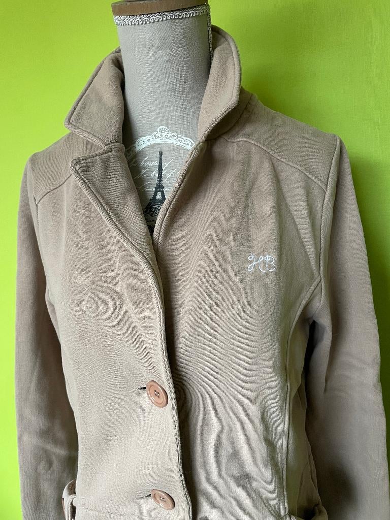 tijdloze blazer pull trui vest - Hampton Bays - 38, Maat 38/40 (M), Verzenden, Beige, Zo goed als nieuw