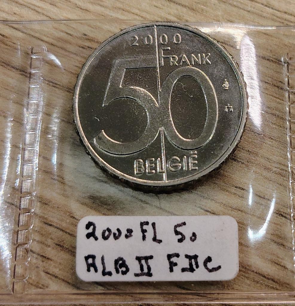 50 francs - Albert II en néerlandais, Enlèvement ou Envoi