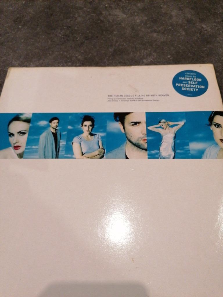The human league :filling up with heaven, Ophalen of Verzenden, Gebruikt, 12 inch, Techno of Trance