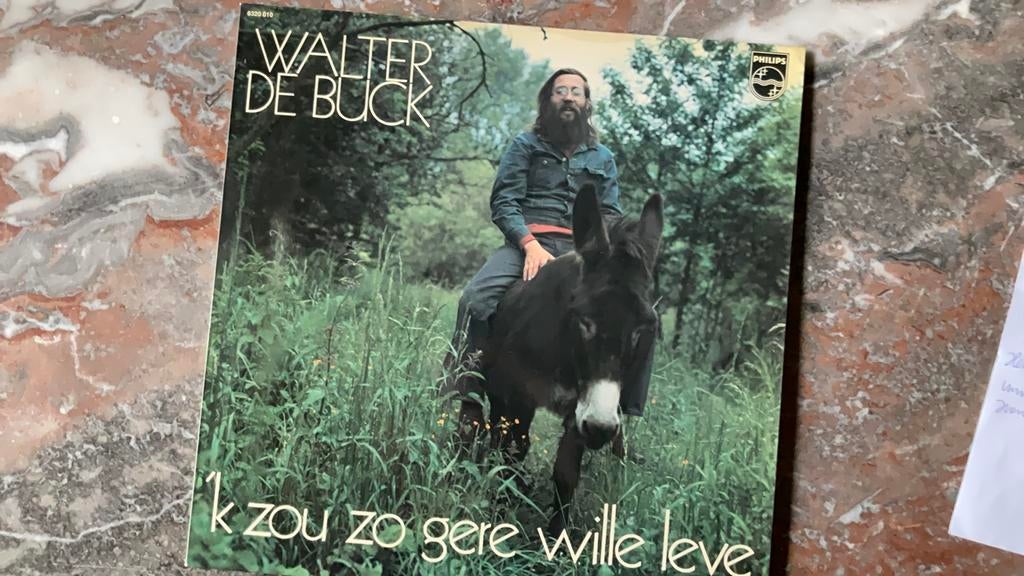 Vinyl LP: WALTER DE BUCK: 'k zou zo gere wille weten, Ophalen of Verzenden, Zo goed als nieuw