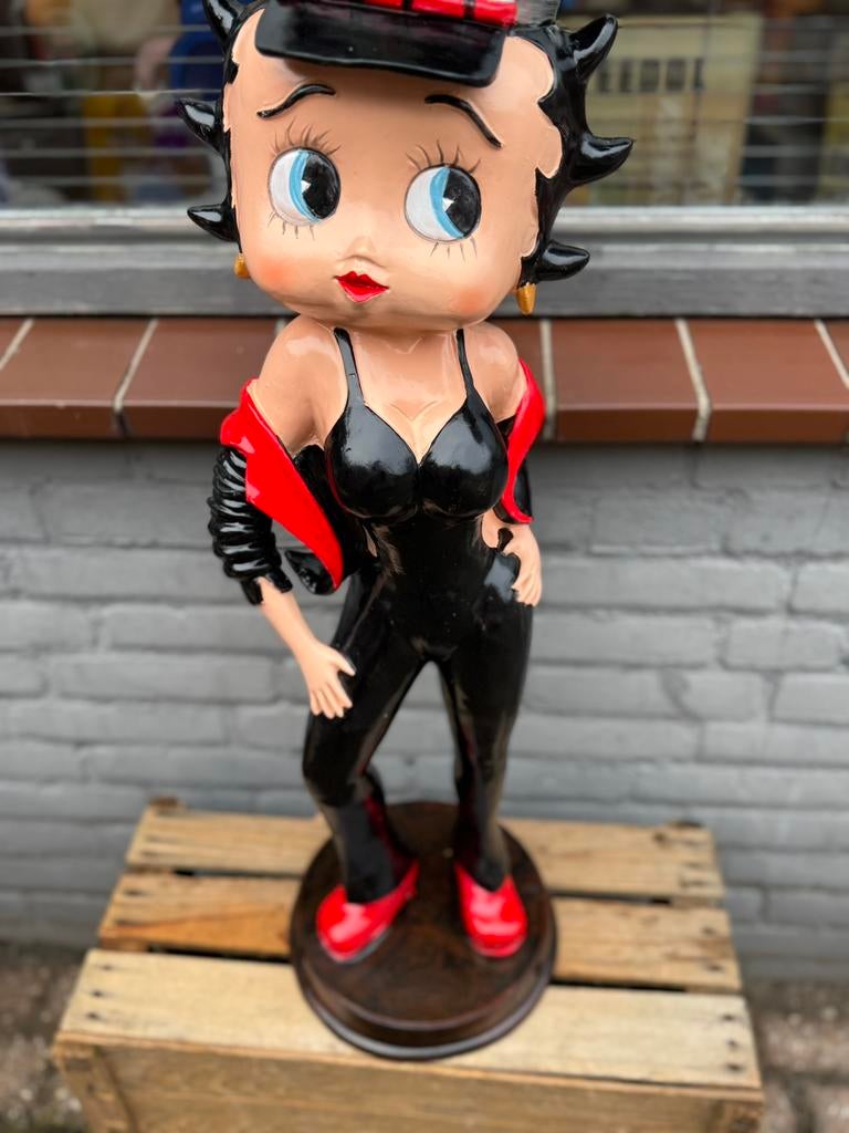 Groot Betty Boop Beeld, Verzamelen, Ophalen, Betty Boop, Zo goed als nieuw, Beeldje of Figuurtje