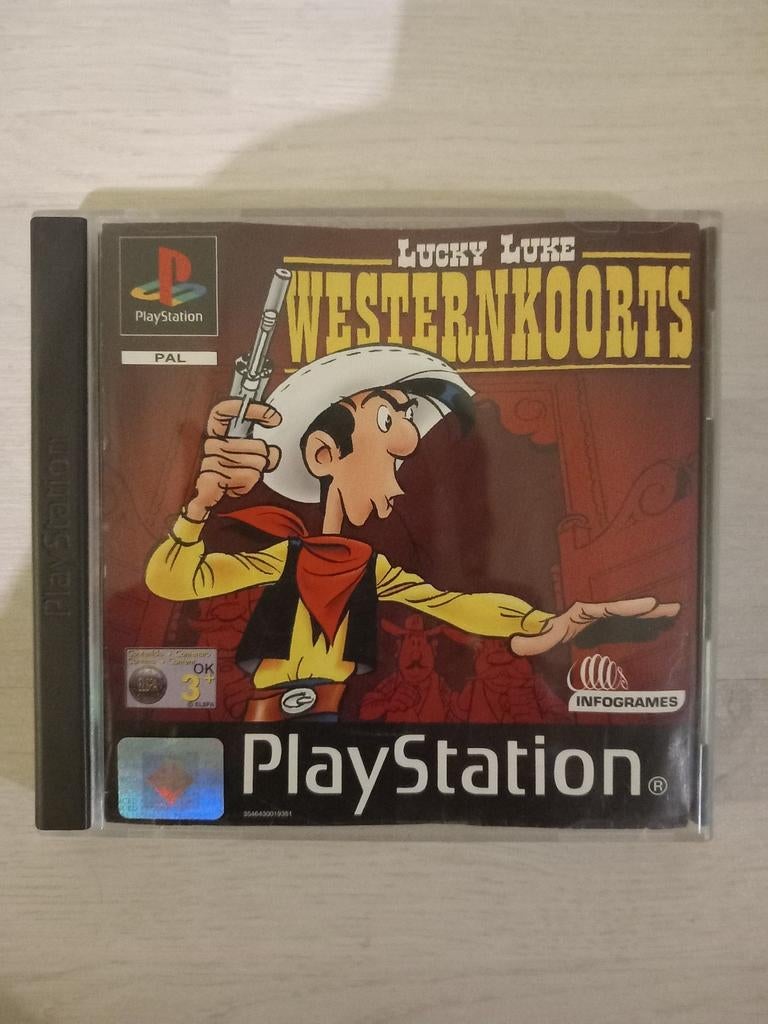 Lucky Luke Westernkoorts/Western Fever (2001) PS1, Games en Spelcomputers, Games | Sony PlayStation 1, Ophalen of Verzenden, Gebruikt