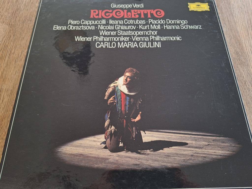 Verdi / Giulini - Rigoletto Box 3 x Lp's Vinyl, Gebruikt, Opera of Operette, Ophalen of Verzenden, Romantiek