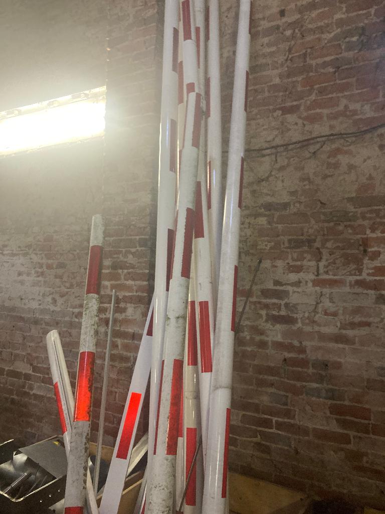 slagboom palen. barriere paal, Doe-het-zelf en Bouw, Ophalen