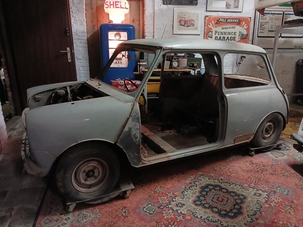 Morris Mini MK1 de 1965, Autos, Oldtimers & Ancêtres, Particulier, Mini, Enlèvement