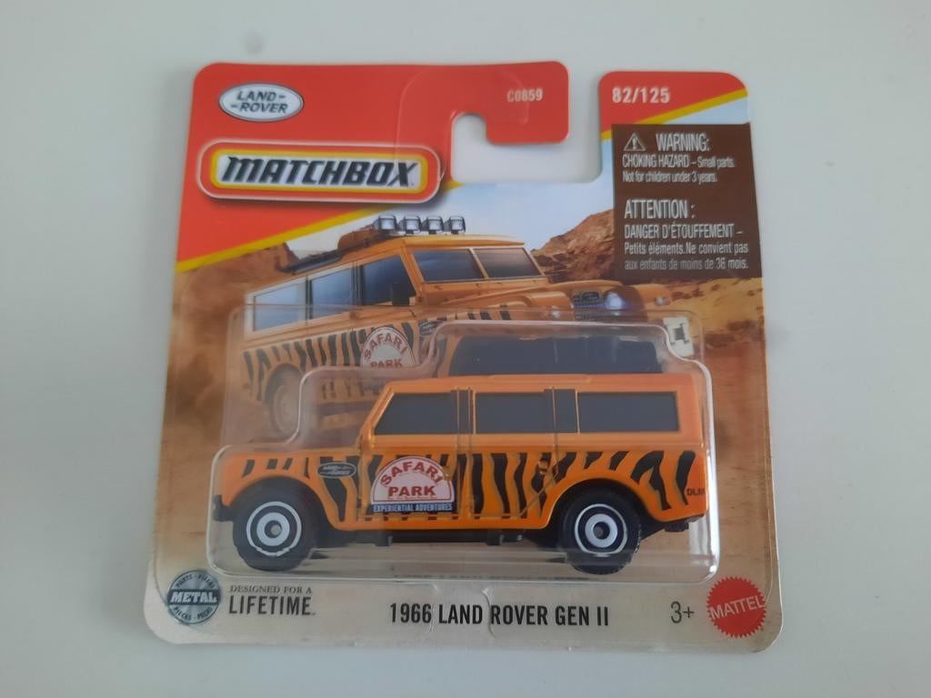 Matchbox Land Rover Safari Park, Ophalen of Verzenden, Nieuw, Auto