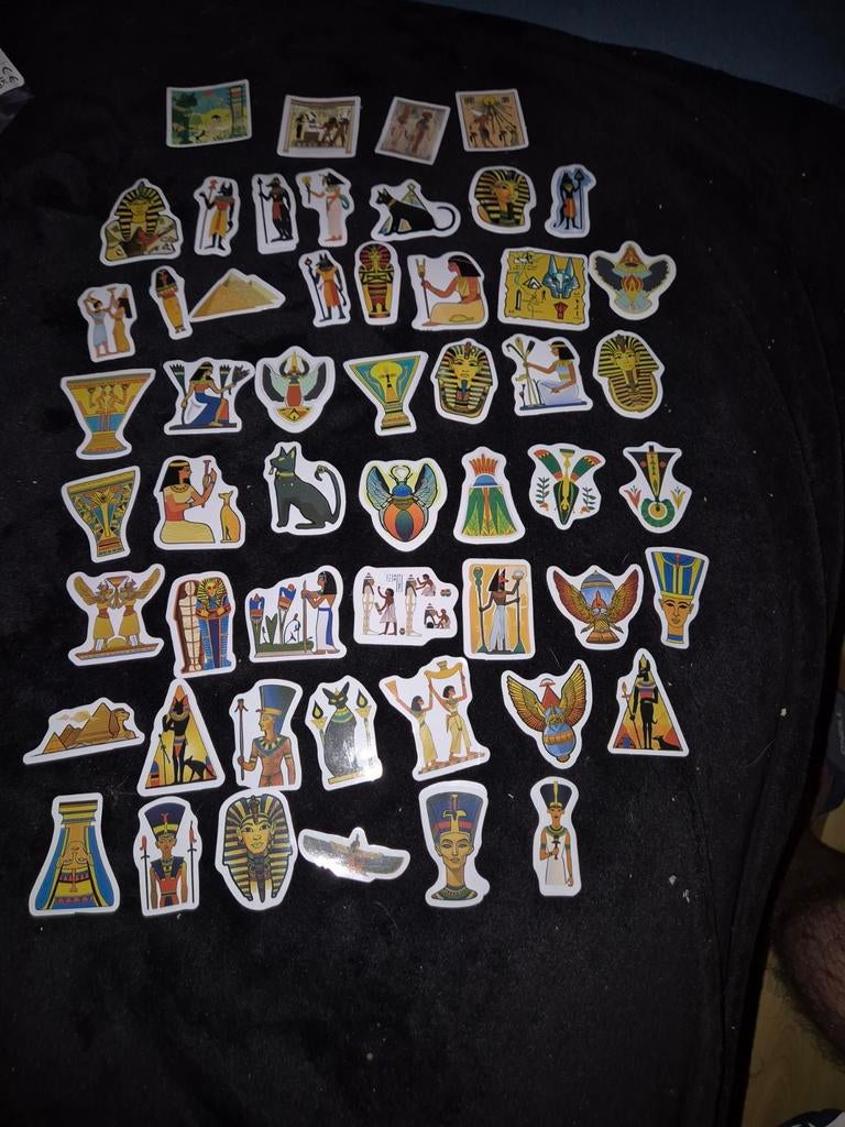 53 stickers Egypte, Hobby en Vrije tijd, Verzenden