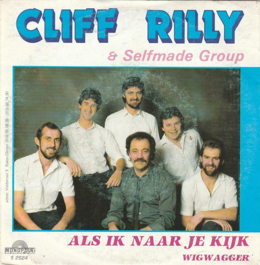45T: Cliff Rilly: Als ik naar je kijk : Monopole, Cd's en Dvd's, Vinyl | Nederlandstalig, Ophalen of Verzenden, Overige formaten