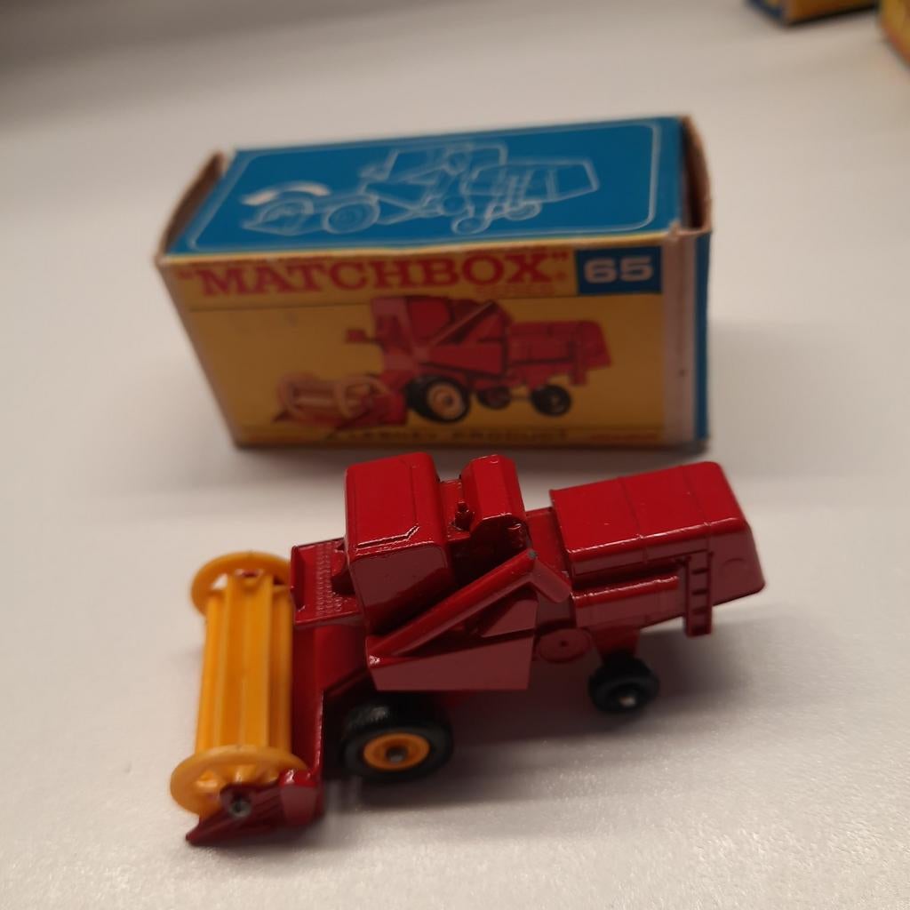MOISSONNEUSE-BATTEUSE MATCHBOX N 65 CLAAS*VINTAGE*MIB*, Enlèvement, Neuf, Tracteur et Agriculture, Matchbox