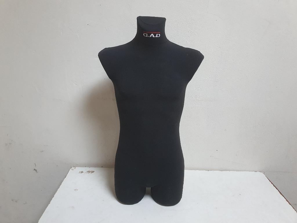 Heren Paspop Buste Piepschuim zwart, Enlèvement ou Envoi, Comme neuf, Mannequin