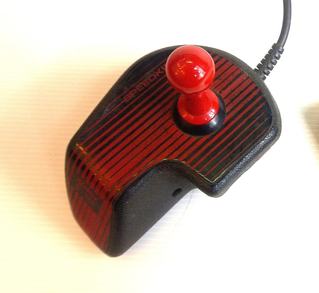 Manette Konix SpeedKing microswitch joystick C64 Amiga ST, Envoi, Utilisé
