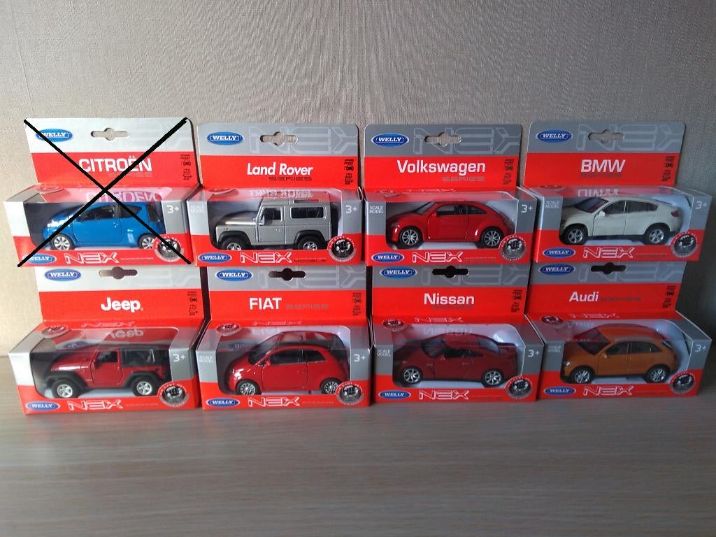 ☼ Nieuwe grote welly speelgoedauto's schaalmodel - CLASSIC, Ophalen of Verzenden
