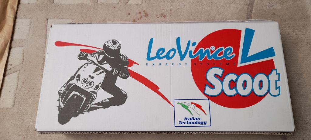 Leovince uitlaat Kymco Agility 10"/16", Fietsen en Brommers, Ophalen of Verzenden, Nieuw, Uitlaat, Kymco