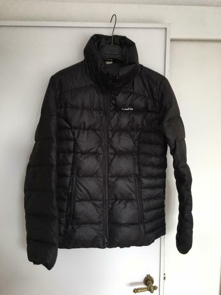 Doudoune noire femme Wedze DECATHLON T.36, Enlèvement ou Envoi, Comme neuf, Taille 36 (S)