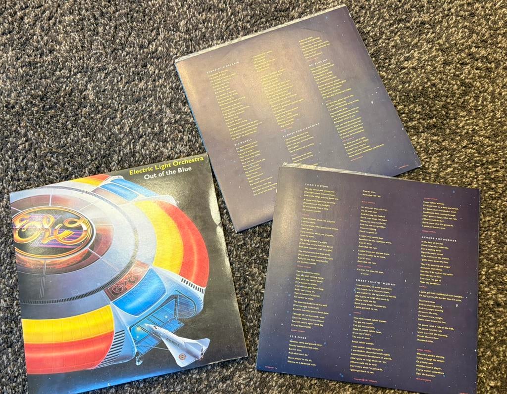 Electric light orchestra - out of the blue dubbel lp, Ophalen, Gebruikt