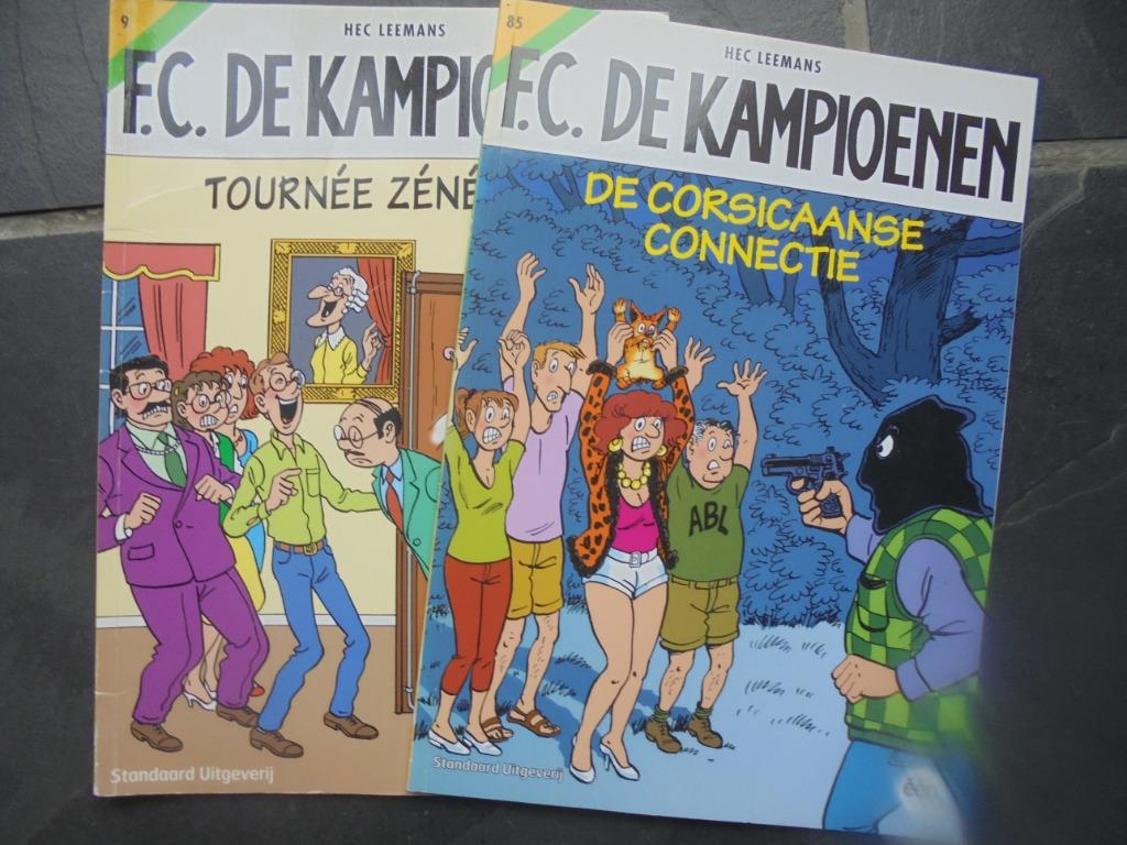 FC kampioenen strips, Meerdere stripboeken, Ophalen of Verzenden, Gelezen, Hec Leemans