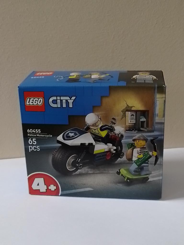Lego City - Police Motorcycle (60455) - NIEUW, Ophalen of Verzenden, Nieuw, Complete set, Lego