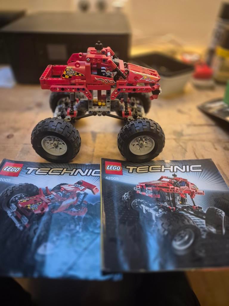Lego technic 42005 monster truck, Ophalen of Verzenden, Lego
